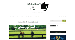 Desktop Screenshot of equestrianathart.com